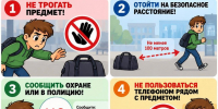 Дейcтвия при обнаружении беcхозных предметов - МЧС России