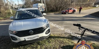 В Киреевском районе мальчик на электросамокате попал под колеса автомобиля Volkswagen - Комсомольская Правда