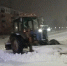 В Усолье-Сибирском с раннего утра убирали первый снег с городских дорог - Usolie.Info