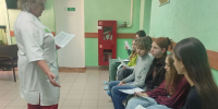 Сотрудники Центра здоровья ТОГБУЗ «ГДП Коваля г. Тамбова» провели круглый стол «Как распознать инсульт» со студентами ТГУ им Г.Р. Державина - Городская детская поликлиника им. Валерия Коваля
