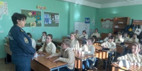 Урок по гражданской обороне для кадетов МЧС России - ГУ МЧС ЛО