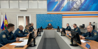 Под руководством первого заместителя начальника Главного управления Николая Платонихина подведены итоги командно-штабного учения - МЧС