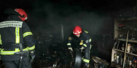 Мурманские огнеборцы тушили пожар в гараже - Мурманский вестник