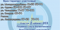 Вниманию пациентов терапевтического отделения №3! - Городская поликлиника №3