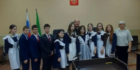 Встреча с учениками 9-10-х классов МБОУ «Кировская СОШ» - Актанышский районный суд