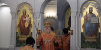 В день памяти мученика Лонгина сотника архиепископ Герасим возглавил Литургию в храме святого Иоанна Воина - Владикавказская Епархия