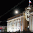 На здании МВД и ФСБ в Волгограде появилась световая проекция Железного Феликса - ИА Высота 102.0