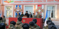 Священник напутствовал призывников - Уфимская Епархия