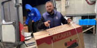 «Единая Россия» передала тепловые пушки, необходимые для организации работы пунктов временного размещения в Алешках - Единая Россия