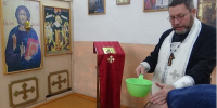 В следственном изоляторе № 1 совершено Таинство Крещения - УФСИН