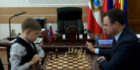 Глава района встретился с призером Кубка губернатора по шахматам - Balashover.Ru