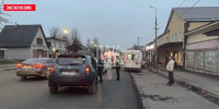 В Опочке Renault Duster сбил женщину на пешеходном переходе - Псковская правда