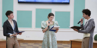 В НИУ «БелГУ» прошёл «Пушкинский бал БелСО» - БелГУ