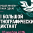 XI Большой этнографический диктант - Район Восточное Измайлово