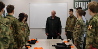 В рамках визита в Амурскую область заместитель командующего Восточным округом Росгвардии посетил центр патриотического воспитания молодёжи - Росгвардия