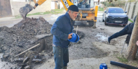 В селе Гамиях переселенческого Новолакского района восстановили водоснабжение: утечка на водопроводе успешно устранена - Сетевое издание Голос времени
