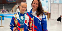 Череповчанка завоевала две медали на соревнованиях по воздушной гимнастике - Город Че