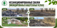 Две несанкционированные свалки ликвидированы в Набережных Челнах - Министерство экологии