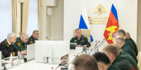 Директор Росгвардии Герой России генерал армии Виктор Золотов провёл оперативное совещание - Росгвардия
