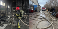 Крупный пожар в промышленной зоне тушили десятки сил в Барнауле - Комсомольская Правда