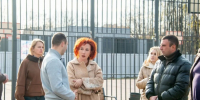 На ул. ЭХ «Большевик» в г Истра на месте пустыря в этом году построили спортплощадку - Газета Истра сегодня