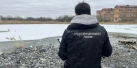 Место, где погибли два ребенка / Фото: Следственный комитет Хабаровского края - ИА Амител