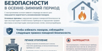 О мерах пожарной безопасности в осенне-зимний период. - Котласский МО