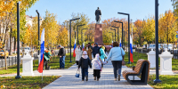 Бульвар и площадь по проспекту Ленина открылись в Алчевске после реконструкции - Луганский Информационный Центр