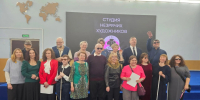 Участники студии. Правообладатель: Институт культурных программ. - Культура Петербурга