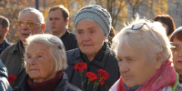 У Поклонного камня в Подольске вспоминают жертв политических репрессий - ТК Кварц