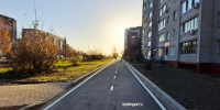 В Дзержинском районе Ярославля появилась велодорожка - YarCube.Ru