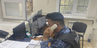 В Лаганском районном суде проведена практическая тренировка  по пожарной безопасности - Лаганский районный суд