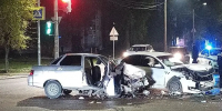 В Воронеже последствия жёсткого ДТП с участием двух машин попали на видео - TV-Gubernia.Ru