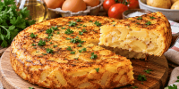 Испанцы готовят из картошки и яиц толстый пирог: снаружи румяный, внутри нежный - ProKazan.Ru