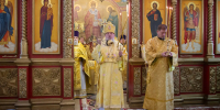 Митрополит Никита возглавил Литургию в престольный праздник красноярского храма апостола Луки - Епархия