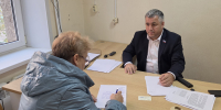 Хамзат Даудов провел личный прием граждан в Наримановском районе - Дума