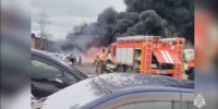 Ликвидирован пожар на базе в Хабаровске - КП Хабаровск