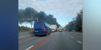 На воронежской трассе М-4 «Дон» в Рамонском районе утром 31 октября загорелась фура - РИА Воронеж