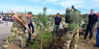 В посёлке Южном Белореченского района почтили память героев СВО - News.Belora.Info