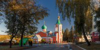 Тульский фотограф Илья Гарбузов показал Петропавловскую церковь в осеннем свете - ИА Тульские новости