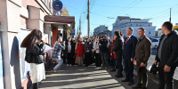 Олег Денисов принял участие в открытии мурала в честь пензенских полярников - Город Пенза