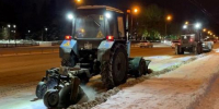 В Иркутске круглосуточно убирают снег - Baikal24.Ru