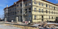 В Усть-Ордынском активными темпами завершают строительство новой детской поликлиник - Baikal24.Ru