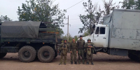 Военные и добровольцы батальона «Сейм» помогли вернуть вдове из Курской области грузовик погибшего мужа - Курская правда