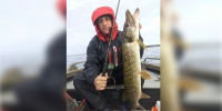 Орловские рыбаки поймали в Воронежском водохранилище метровую щуку - ГТРК Воронеж